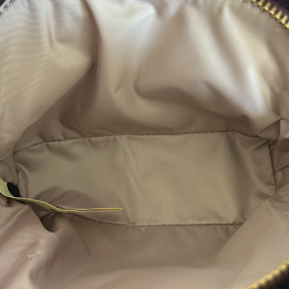 Kate Spade NWT Plum Velvet Mini Marcy Dawn Clutch Bag with Ruffle Detail - Picture 8 of 12